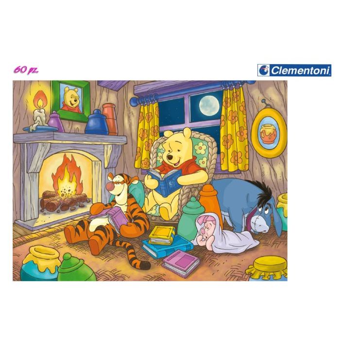 Clementoni Puzzle Winnie The Pooh 60 Pezzi
