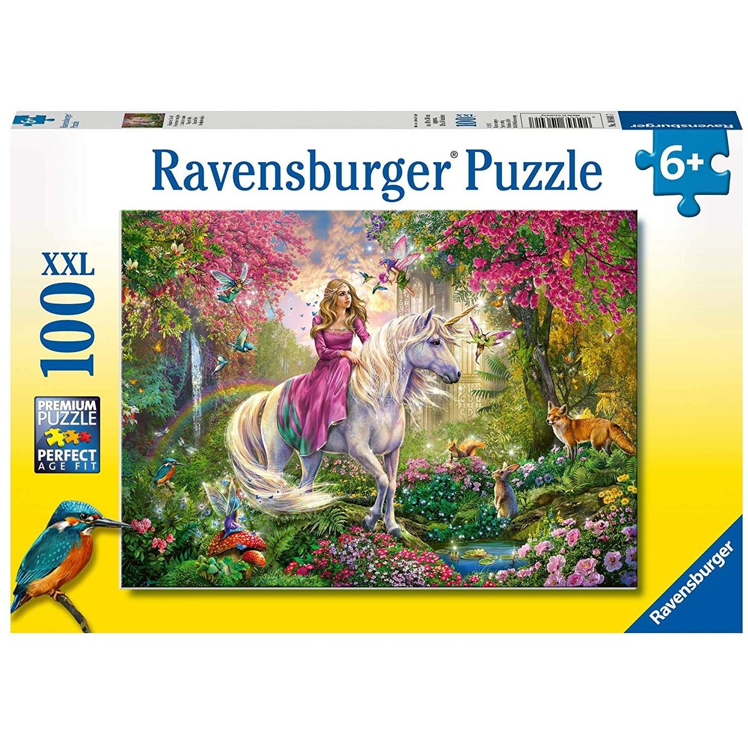 Ravensburger Puzzle XXL Unicorni 100 pz EAN: 4005556106417
